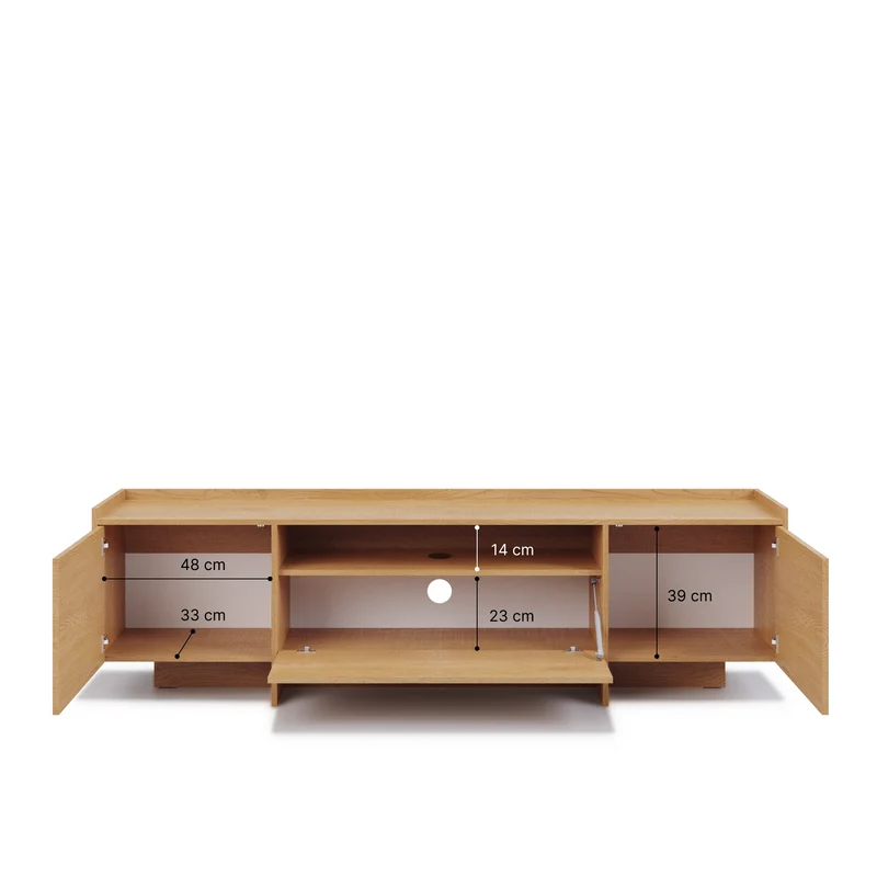 Akari Stilvolles TV-Lowboard mit Push-Open-System – Modernes mit großzügigem Stauraum