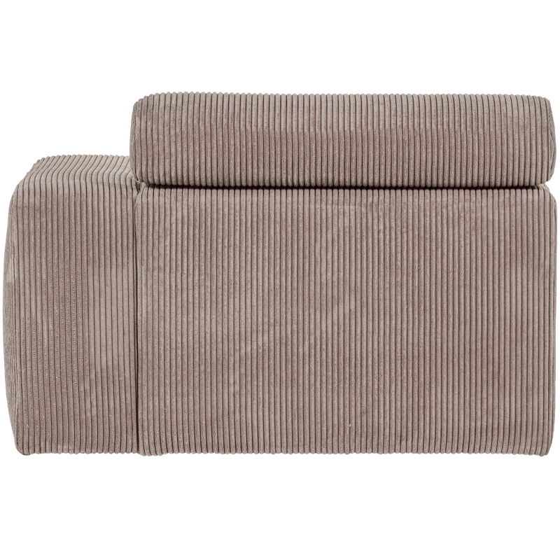 Novi 1-sitzer element armlehne rechts kord sand