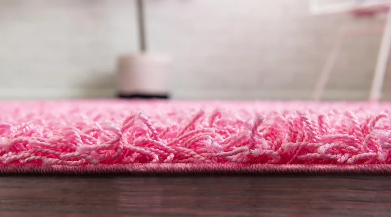 Teppich HIGH-FLOR Rechteckig Pink diverse Größen