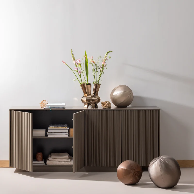 Nova Sideboard 200 cm Kiefer Trüffelbraun