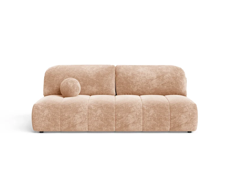 Schlafsofa – Stanley – Amari – 210 cm mit Bettkasten & Zierkissen