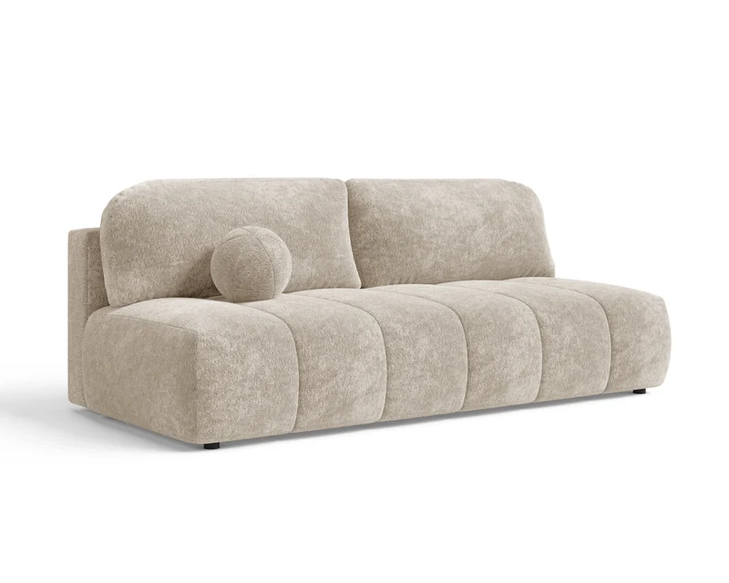 Schlafsofa – Stanley – Amari – 210 cm mit Bettkasten & Zierkissen
