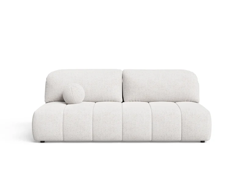 Schlafsofa – Stanley – Amari – 210 cm mit Bettkasten & Zierkissen