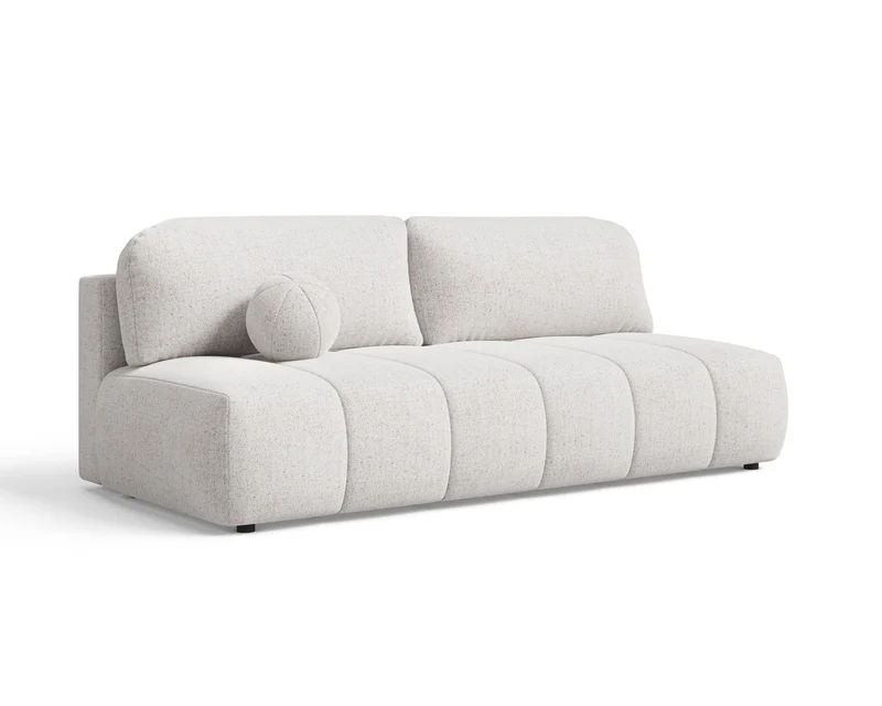Schlafsofa – Stanley – Amari – 210 cm mit Bettkasten & Zierkissen