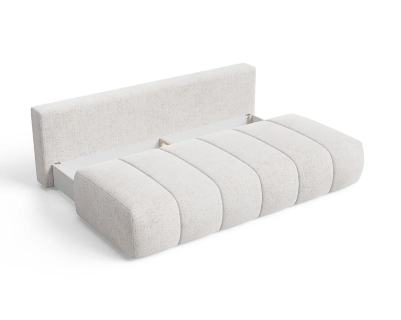 Schlafsofa – Stanley – Amari – 210 cm mit Bettkasten & Zierkissen