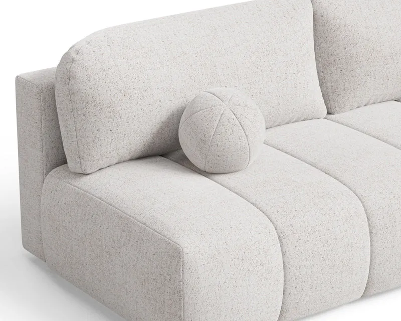 Schlafsofa – Stanley – Amari – 210 cm mit Bettkasten & Zierkissen
