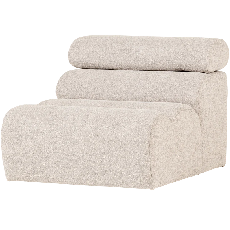 Novi 1-Sitzer-Element Bouclé Natur