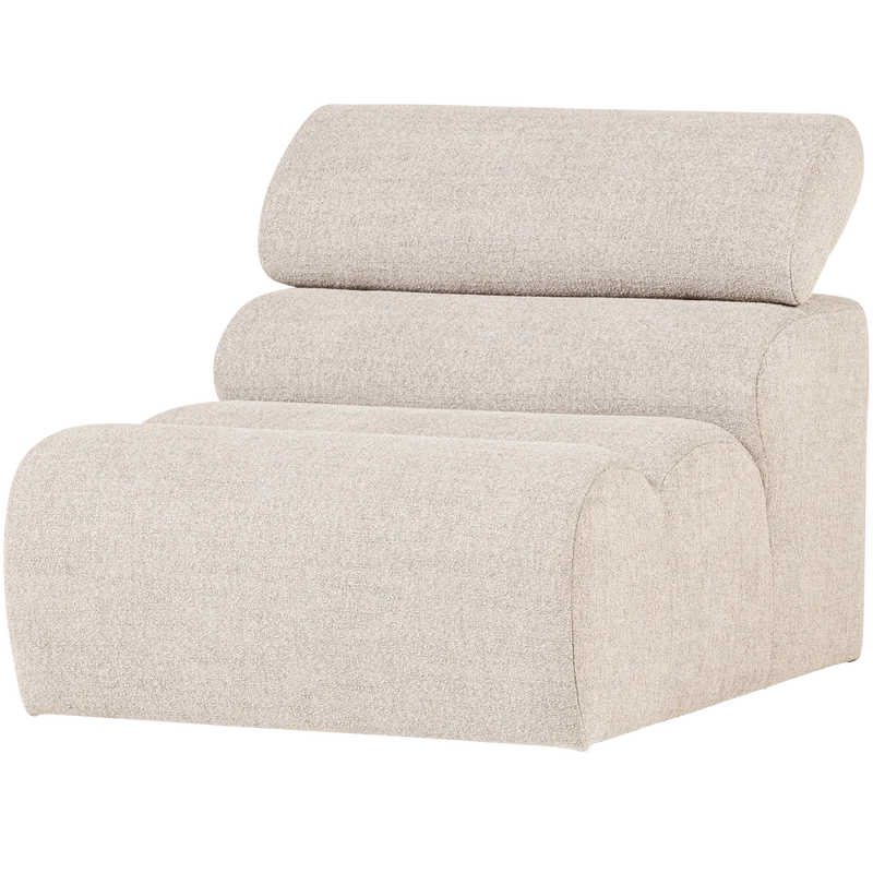 Novi 1-Sitzer-Element Bouclé Natur