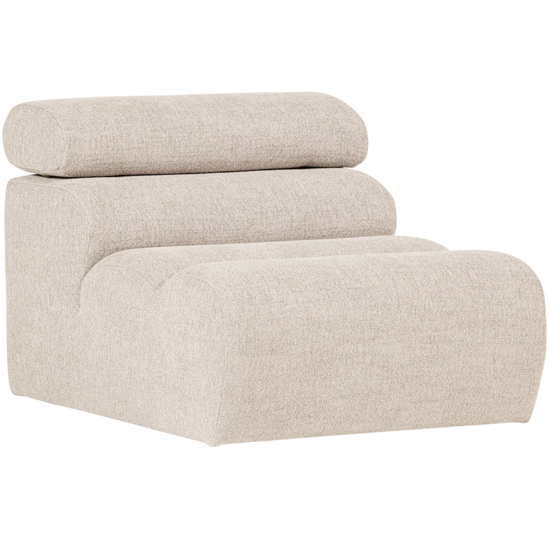 Novi 1-Sitzer-Element Bouclé Natur
