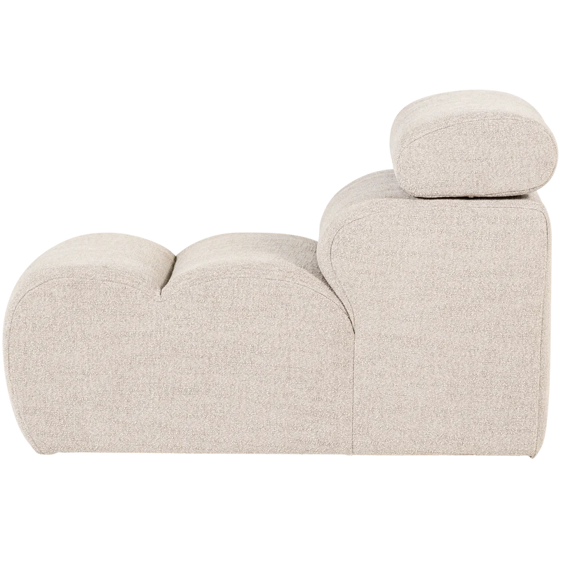 Novi 1-Sitzer-Element Bouclé Natur
