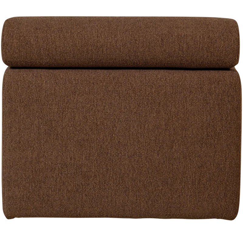 Novi 1-Sitzer-Element Bouclé Mokkabraun