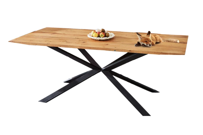 KAWOLA Esstisch YOSHA Eiche massiv (L/B/H) 220x95x76cm