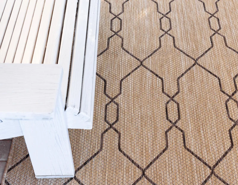 Teppich OUTDOOR CIATO Rechteckig Braun 150x245 cm Indoor/Outdoor
