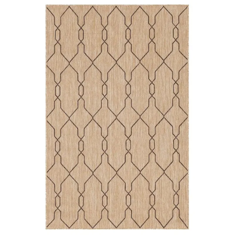Teppich OUTDOOR CIATO Rechteckig Braun 150x245 cm Indoor/Outdoor