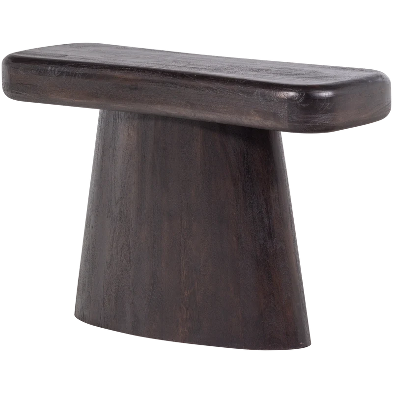 Amco Beistelltisch Mangoholz schwarz