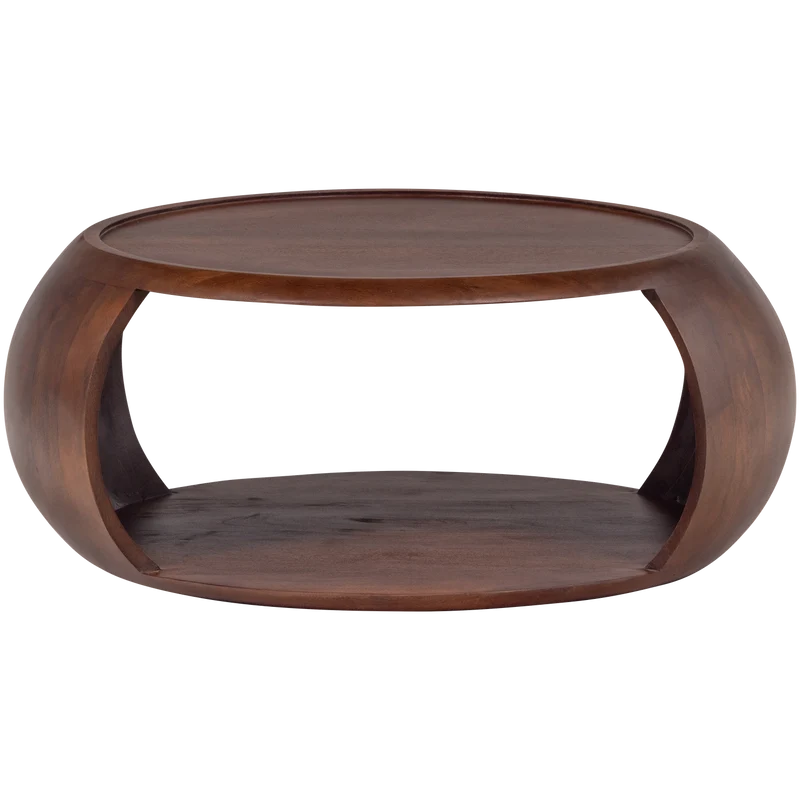 Cole Couchtisch Mangoholz braun