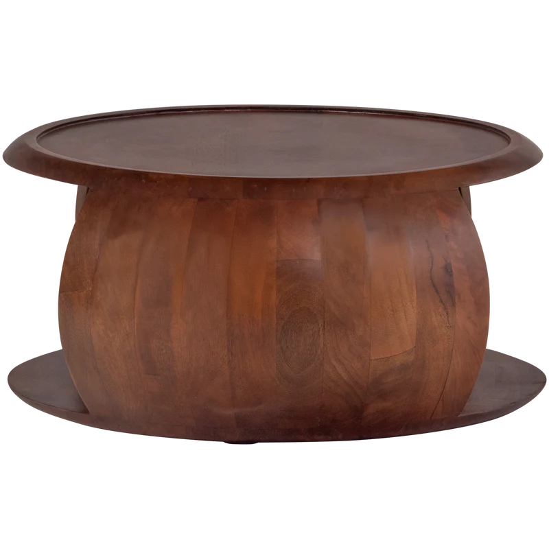 Cole Couchtisch Mangoholz braun