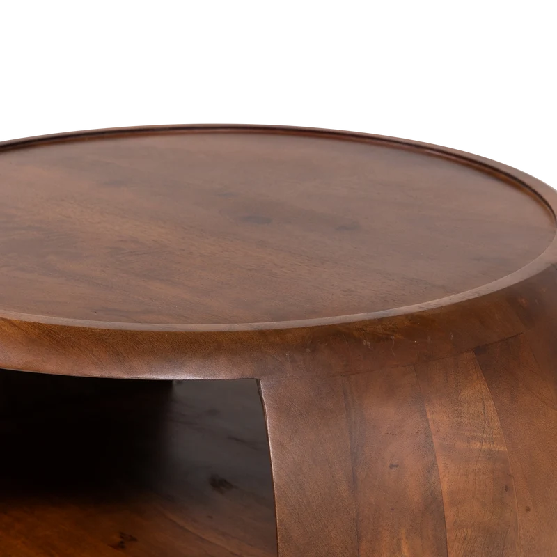 Cole Couchtisch Mangoholz braun