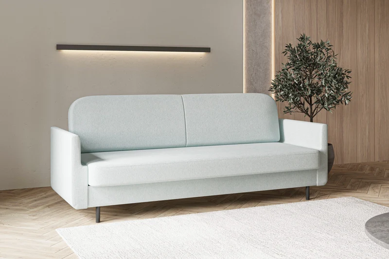 Schlafsofa – Cloudy – 221 cm mit Bettkasten & Seitentasche