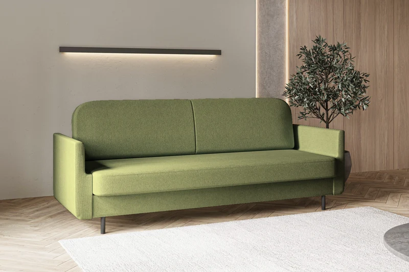 Schlafsofa – Cloudy – 221 cm mit Bettkasten & Seitentasche
