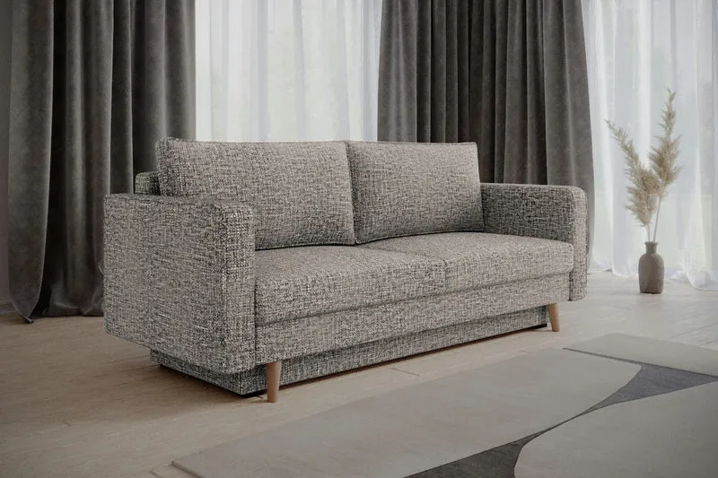 Schlafsofa – Coco – 232 cm mit Bettkasten & HR-Schaum
