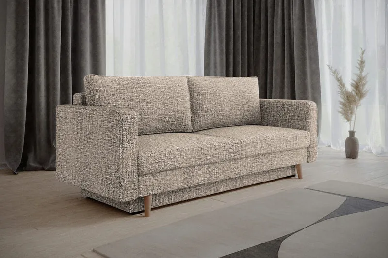 Schlafsofa – Coco – 232 cm mit Bettkasten & HR-Schaum