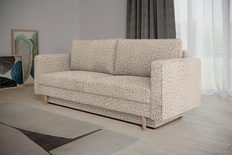 Schlafsofa – Coco – 232 cm mit Bettkasten & HR-Schaum