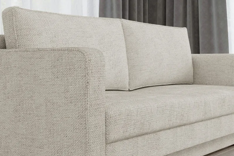 Schlafsofa – Coco – 232 cm mit Bettkasten & HR-Schaum