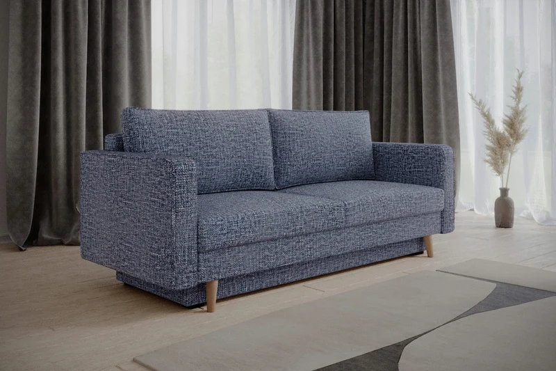 Schlafsofa – Coco – 232 cm mit Bettkasten & HR-Schaum