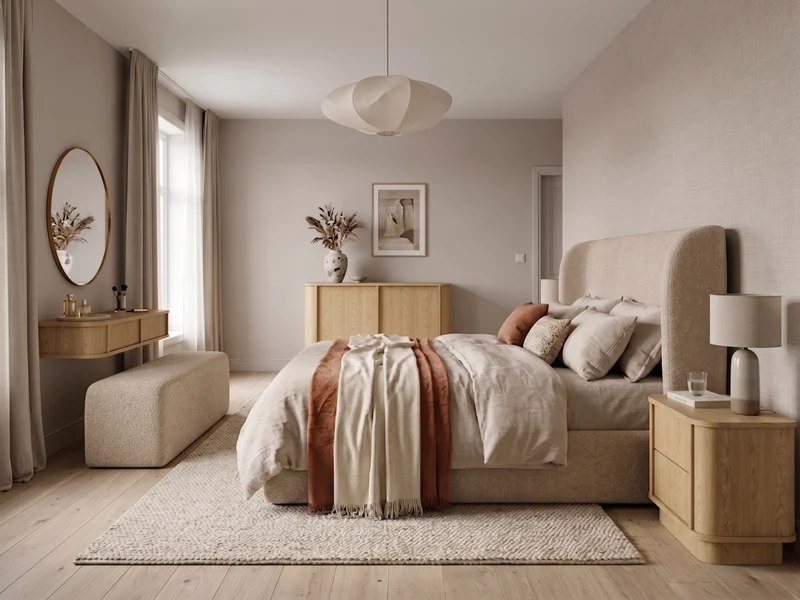 Rivello Stilvolle Kommode mit 2 Türen – Modern und Geräumig in Baltic Dune