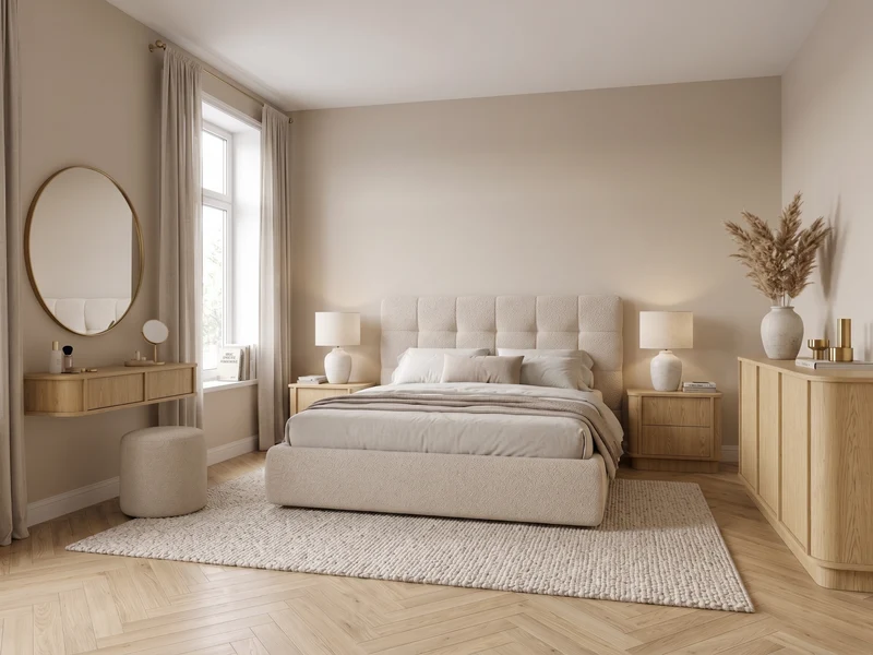 Rivello Stilvolle Kommode mit 3 Türen – Modernes Design in Baltic Dune