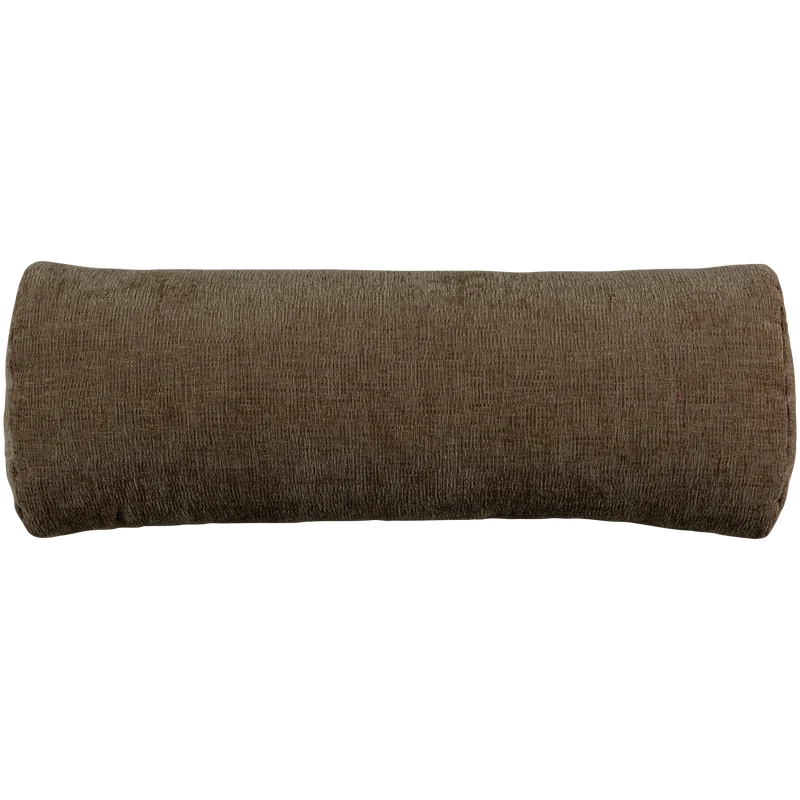 Batavier halbrundes Sofa 4-Sitzer Samt melange braun