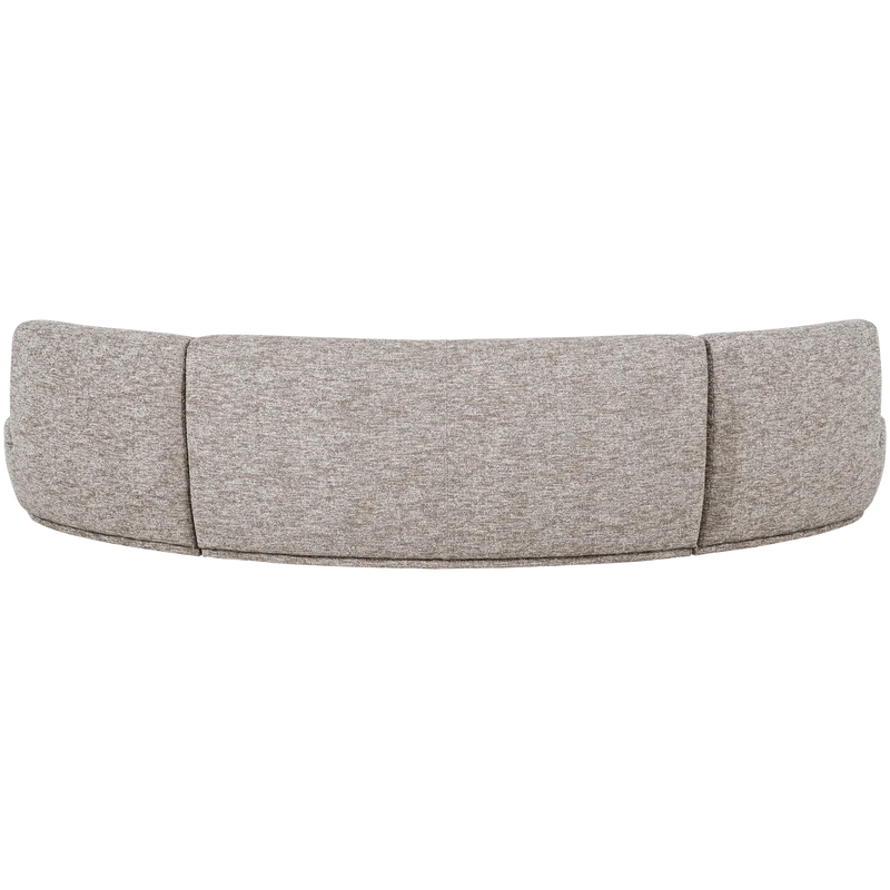 Batavier halbrundes Sofa 6-Sitzer sand melange