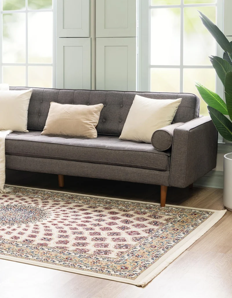 Teppich "Almas" Rechteckig Elfenbein 150x245 cm