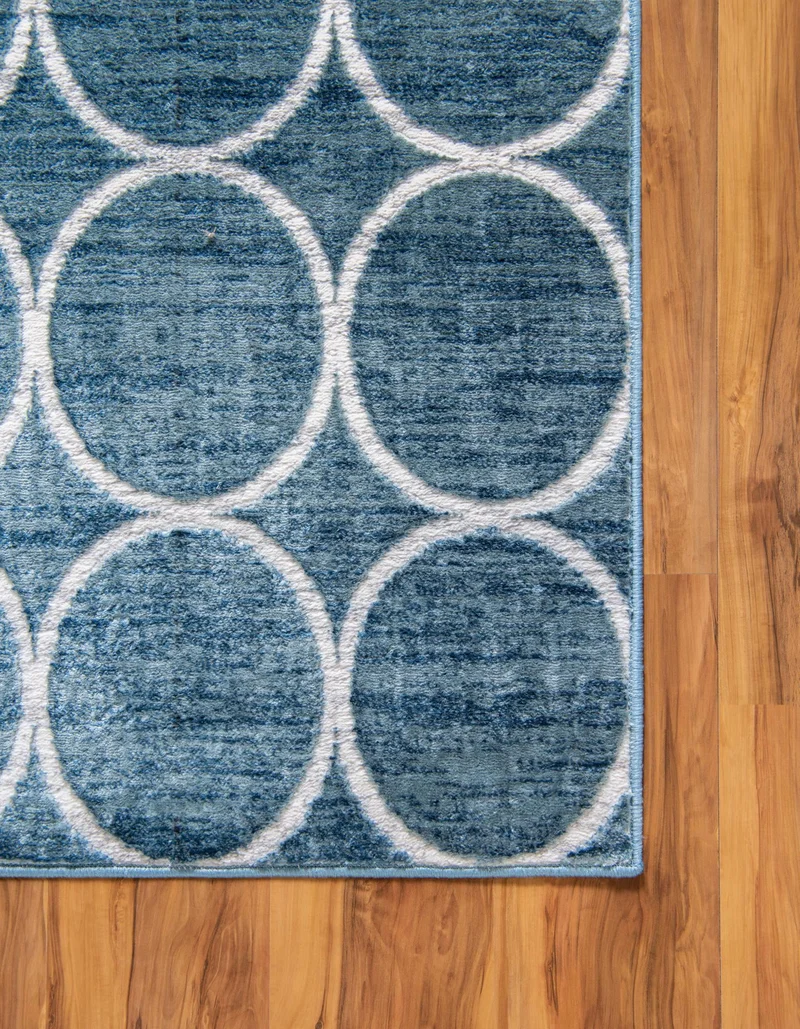 Teppich "TiTan Trellis" Rechteckig Blau verschiedene Größen