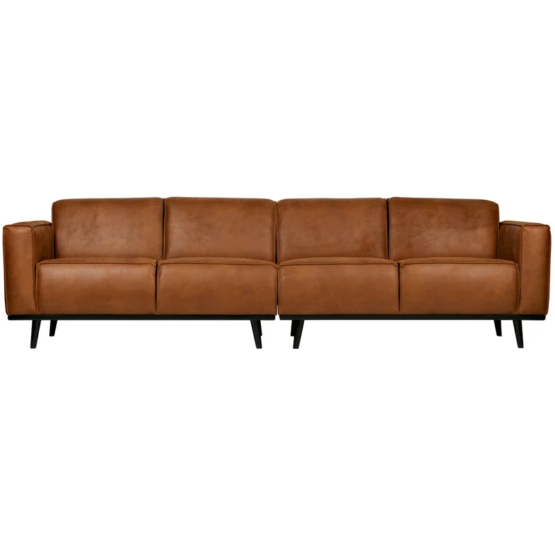 Statement 4-sitzer 280 cm ecoleder cognac