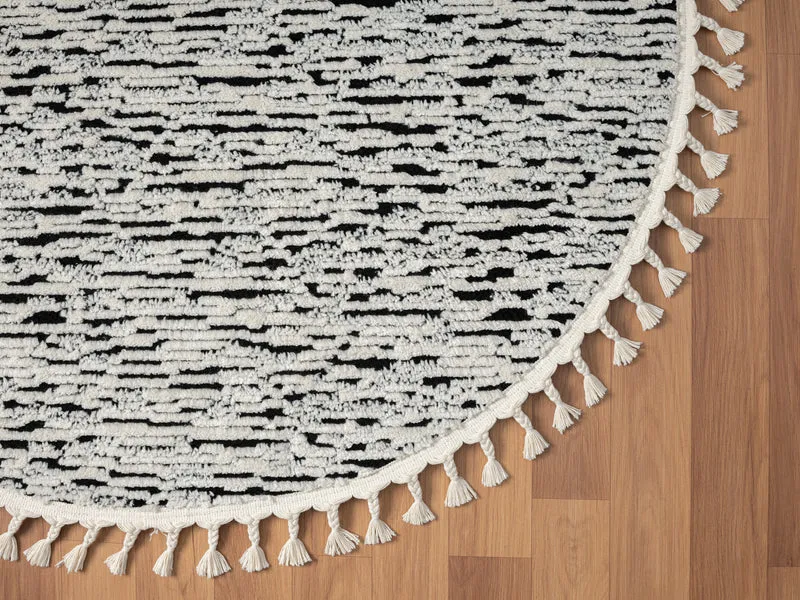 Teppich ORIENTAL-Spirit rund grau diverse Größen