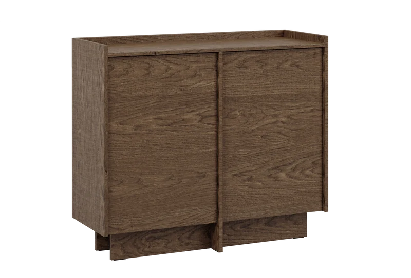 Akari Kommode Modern Elegant – Stilvolle 2-türige Kommode mit Push-to-Open System