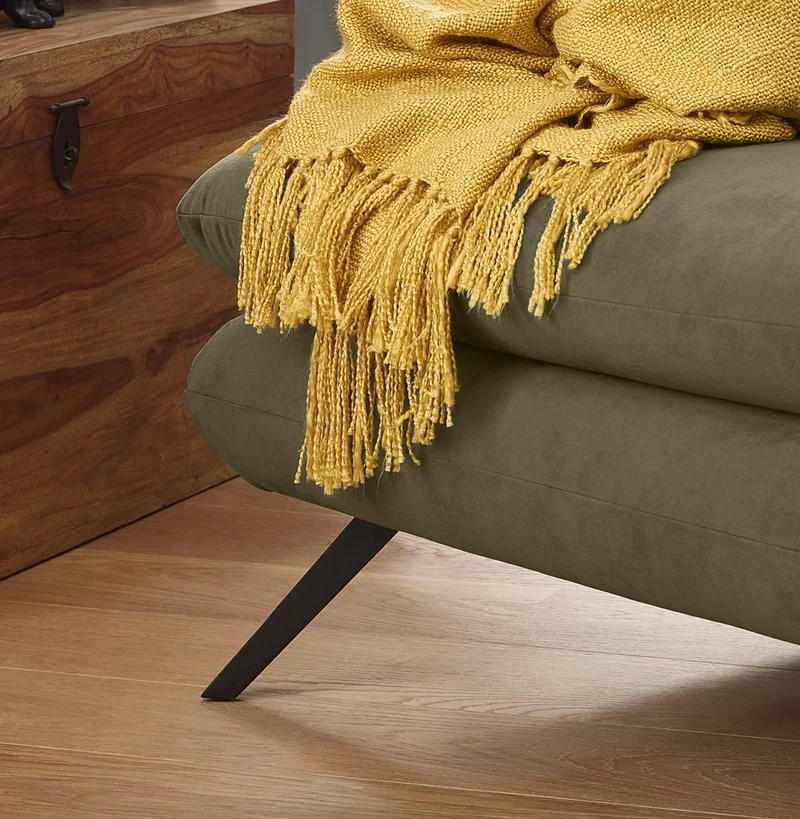 KAWOLA Longseat CHARME Velvet oliv