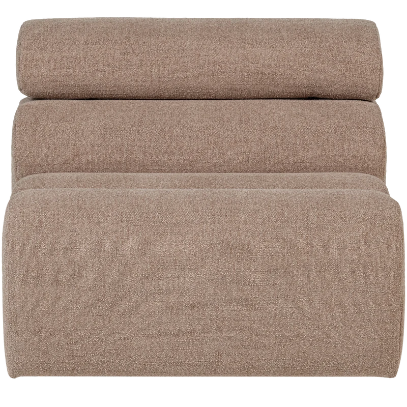 Novi 1-Sitzer-Element Bouclé Taupe