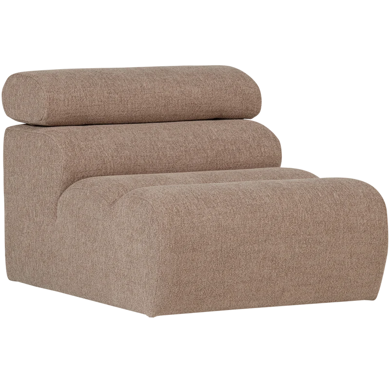 Novi 1-Sitzer-Element Bouclé Taupe