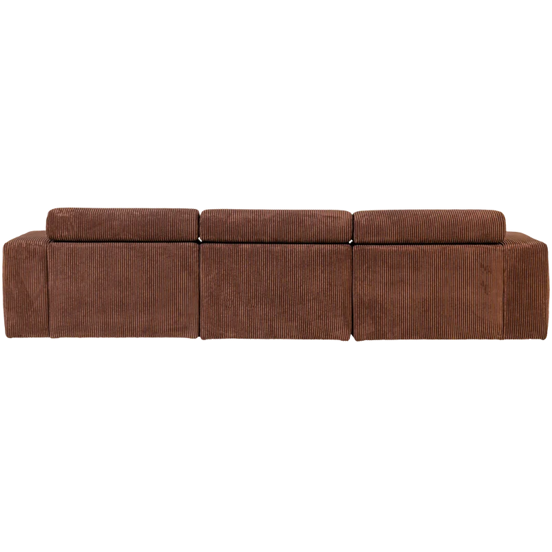 Novi chaise longue sofa rechts kord terra