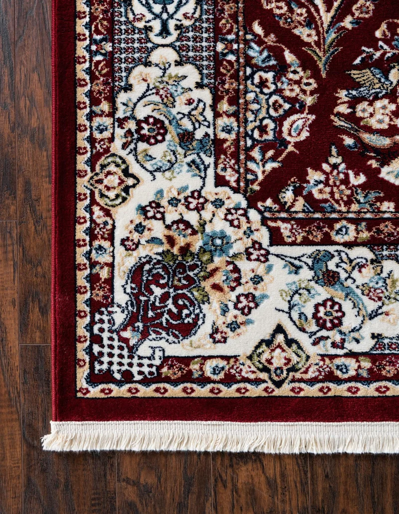 Teppich "Almas" Rechteckig Dunkelrot 150x245 cm