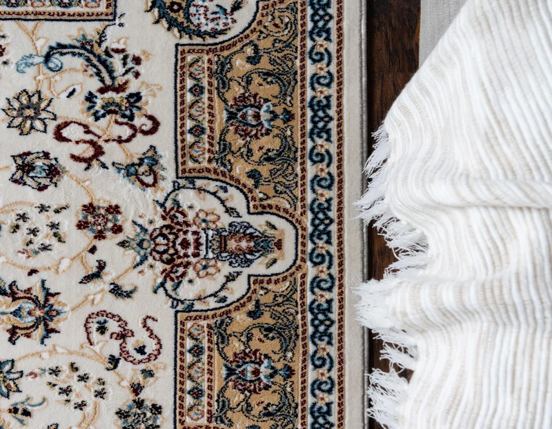 Teppich "Almas" Rechteckig Elfenbein 90x150 cm