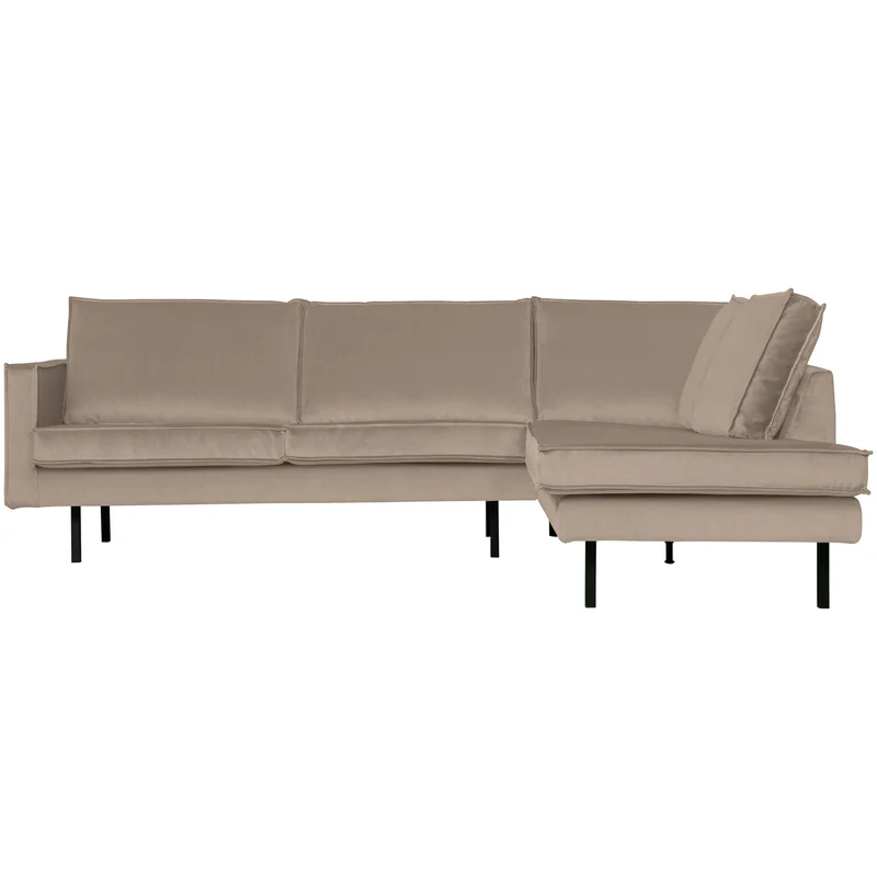 Rodeo eckbank rechts velvet khaki