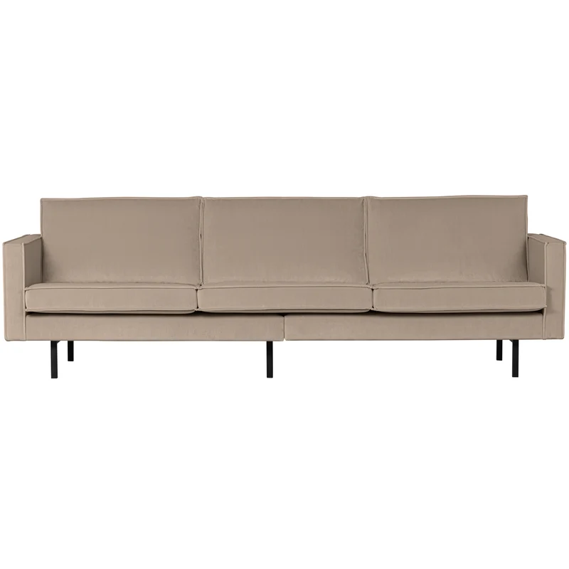 Rodeo sofa 3-sitzer velvet khaki