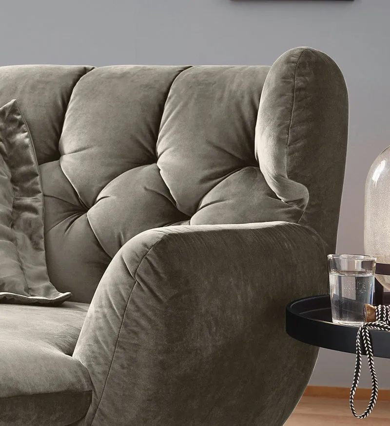 KAWOLA Longseat CHARME Velvet silber