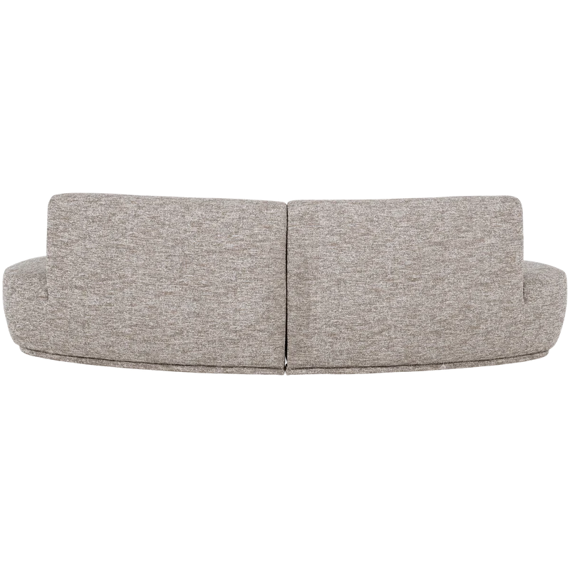 Batavier halbrundes Sofa 4-Sitzer sand melange