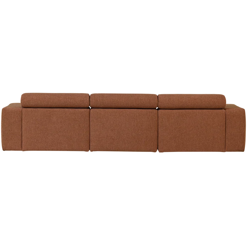 Novi Chaiselongue Sofa links Bouclé Terra