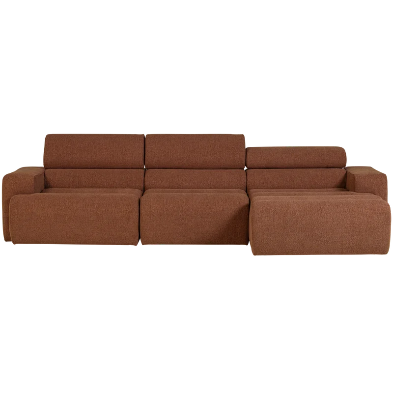 Novi Chaiselongue Sofa rechts Bouclé Terra
